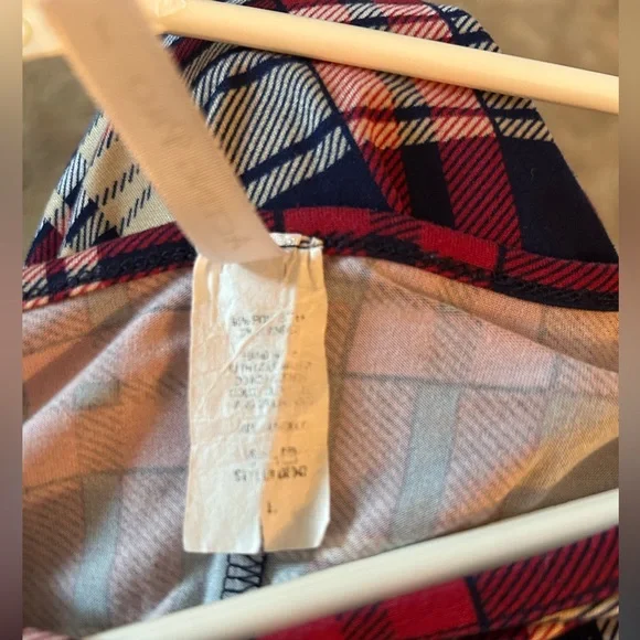 Women's Casual Plaid Dress - Picture 3 of 3